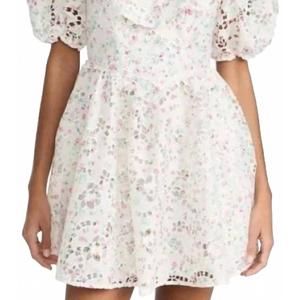 knee length dresses for ladies FOR LOVE & LEMONS Rose Mini Dress in Red  Lusso Di Luna Boutique